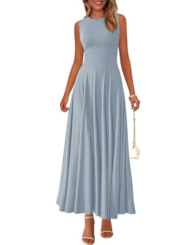 JAEDEN Bridesmaid Dresses for Women Sleeveless A Line Wedding Guest Dresses