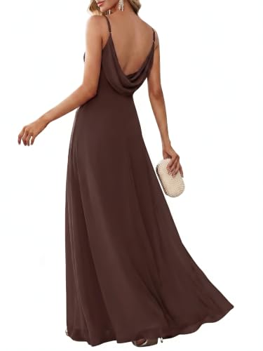 Ever-Pretty Women's Chiffon Backless Summer Bridesmaid Wedding Guest Dress
