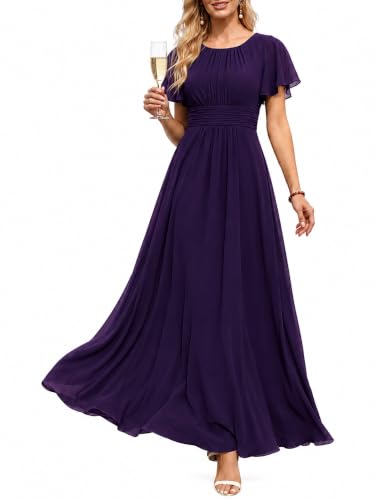Ever-Pretty Women's Chiffon Formal Dress Mother of the Bride Dresses