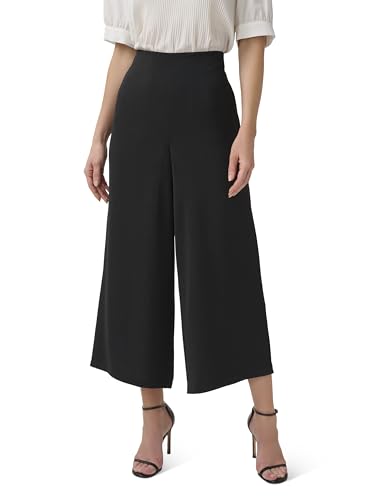 Adrianna Papell Diffusion Women's Textured Satin Pull On Pant, Black, L