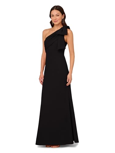 Adrianna Papell Women's Stretch Crepe Long Dress |