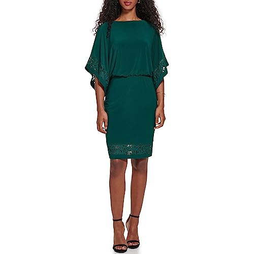Jessica Howard Women's Dresses Dress,Hunter,8P