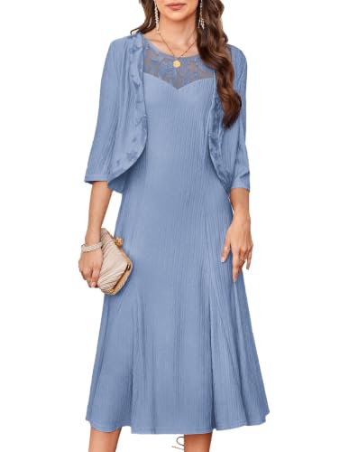 GRACE KARIN Mother of The Bride Dresses Wedding Guest Dresses with Jacket