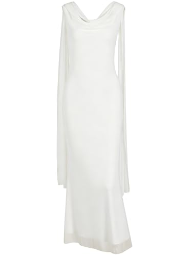 Parthea Women's Summer Formal Wedding Guest Dresses White