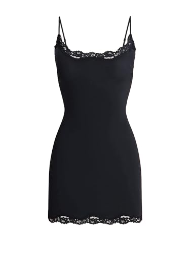 Starrylion Lace Homecoming Dress HOCO Mini Dress Tight Sexy Dresses Black M