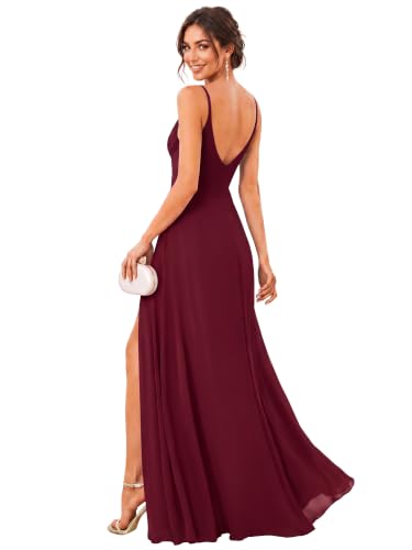 Ever-Pretty Women's Maxi Summer Backless Bridemaid Wedding Guest Dresses