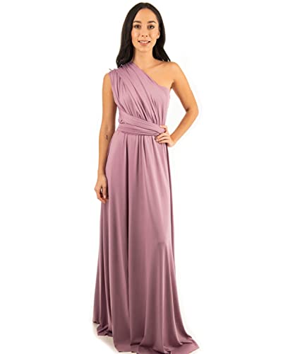 Taniri Infinity Dresses for Bridesmaids - Maternity Dress - Christmas Dress for Women - Bridesmaid Dress for Wedding Mauve