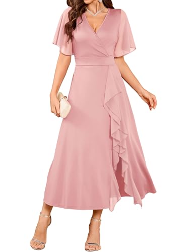 ZAFUL Wedding Guest Dresses for Women Mother of Bride Dresses Evening Gowns