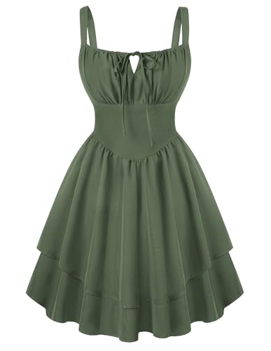 SCARLET DARKNESS Corset Mini Dress for Women Teens Grad Homecoming Sundress