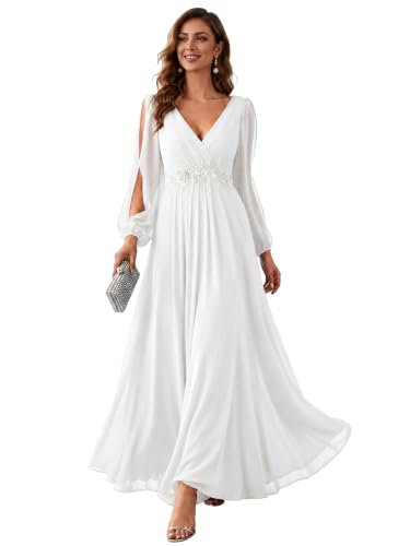 Ever-Pretty Women's Fall Long Sleeves Formal Mother of the Bride Dresses