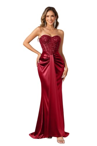 CHRYSTELAR Gala Prom Dress for Women Formal Gowns and Evening Dresses