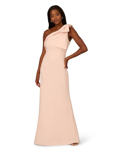 Adrianna Papell Women's Stretch Crepe Long Dress |