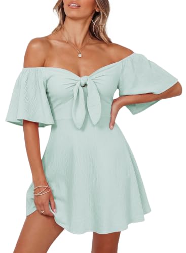 Dokotoo Women Dresses Summer Linen Easter Wedding Guest 2026 Fashion Green