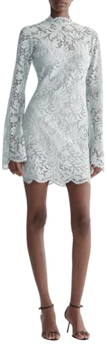 ALC Womens Eden Dress, Slate Blue, 12