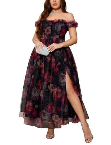 EYWOL Plus Size A Line Formal Dresses for Women - Maternity Picture Outfits