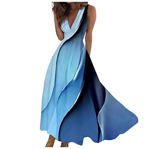 Dresses for Women 2024 Sweater Dress Wrap Dress Flower Girl Dresses for Wedding Casual Dresses for Women Satin Dress for Women Mother of The Bride Dresses Cute Dresses for Women(1-Blue,XX-Large)