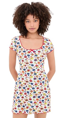 Lisa Says Gah Women's Della Dress, Primary Floral, S