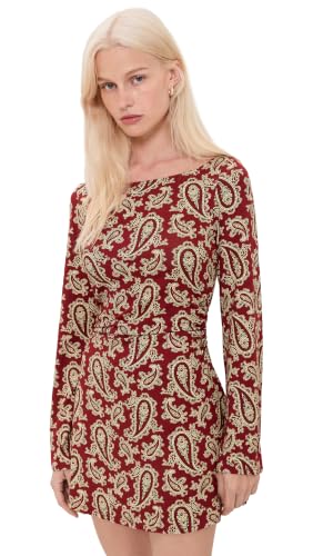 Lisa Says Gah Women's Paz Dress, Prairie Paisley, S